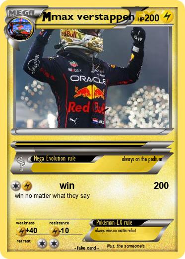 Pokemon max verstappen