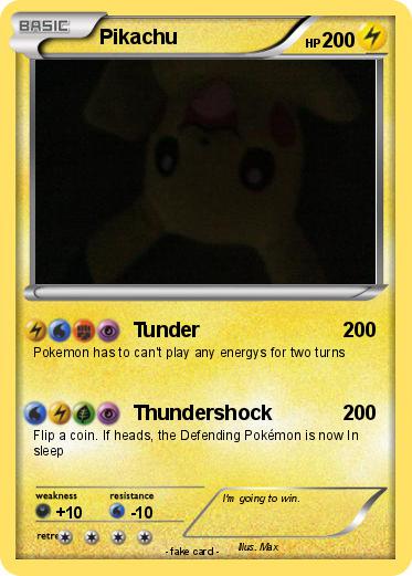 Pokemon Pikachu