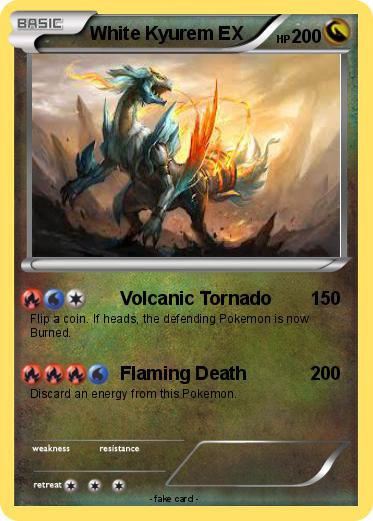 Pokemon White Kyurem EX