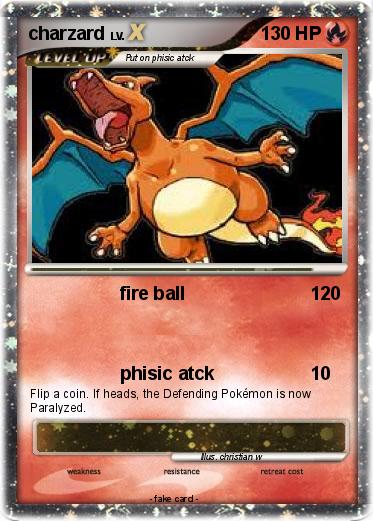 Pokemon charzard