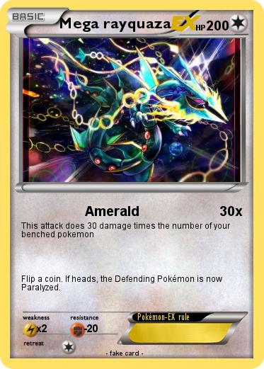 Pokemon Mega rayquaza