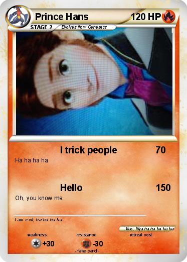 Pokemon Prince Hans
