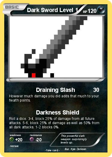 Pokemon Dark Sword Level 1