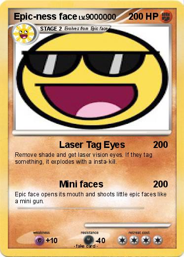 Pokemon Epic-ness face