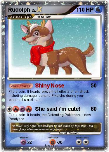 Pokemon Rudolph