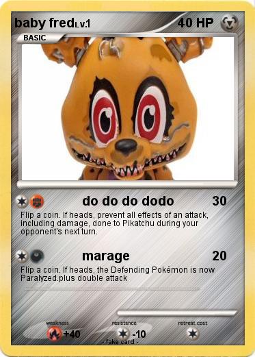 Pokemon baby fred