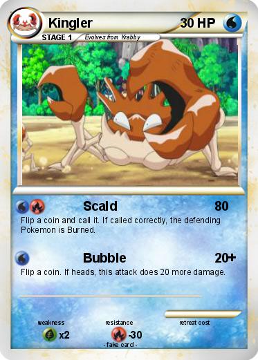 Pokemon Kingler