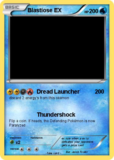 Pokemon Blastiose EX