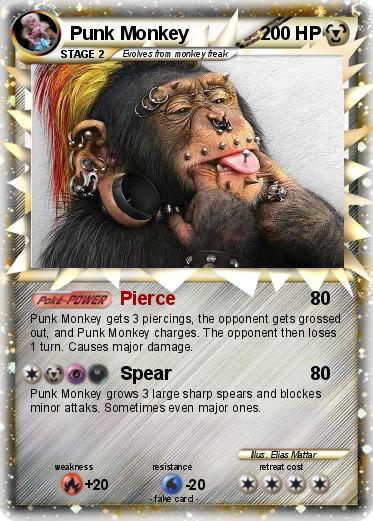 Pokemon Punk Monkey