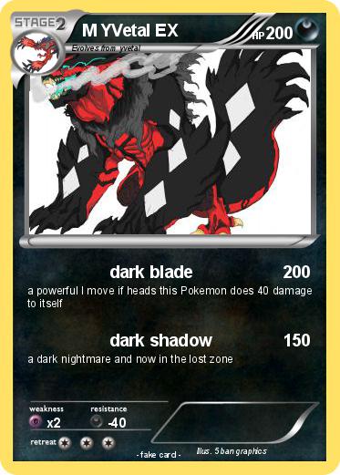 Pokemon M YVetal EX