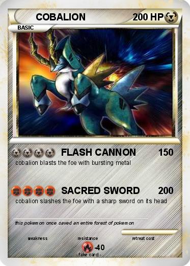 Pokemon COBALION