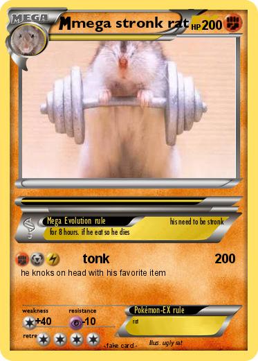 Pokemon mega stronk rat