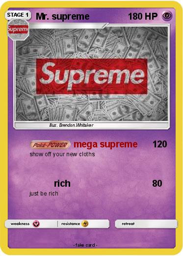Pokemon Mr. supreme