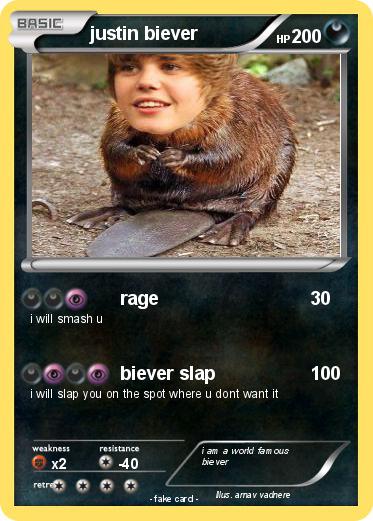 Pokemon justin biever