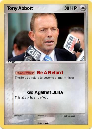 Pokemon Tony Abbott