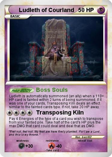 Pokemon Ludleth of Courland