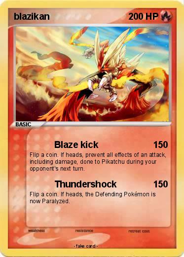 Pokemon blazikan