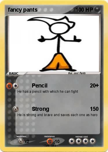 Pokemon fancy pants