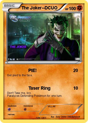 Pokemon The Joker--DCUO