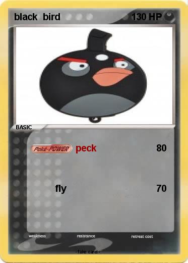 Pokemon black  bird