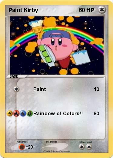 Pokemon Paint Kirby