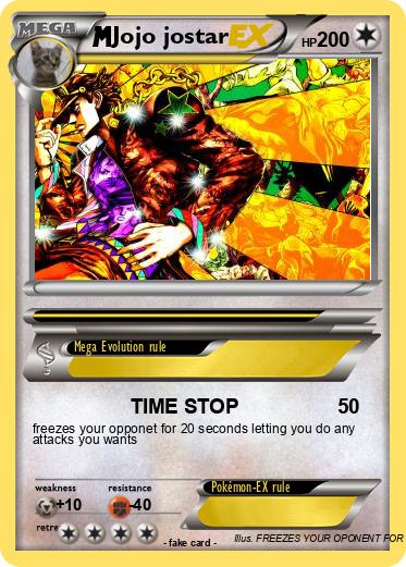 Pokemon Jojo jostar