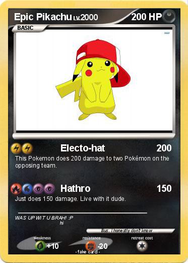 Pokemon Epic Pikachu