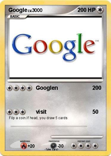 Pokemon Google
