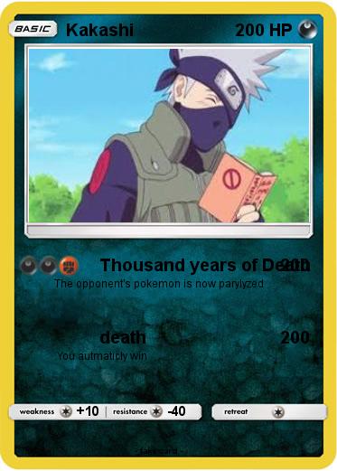 Pokemon Kakashi