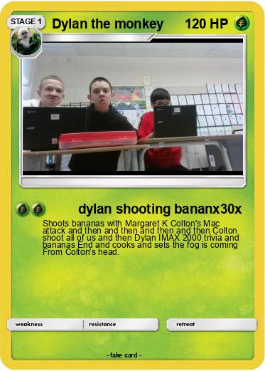 Pokemon Dylan the monkey
