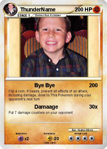 Pokemon ThunderName
