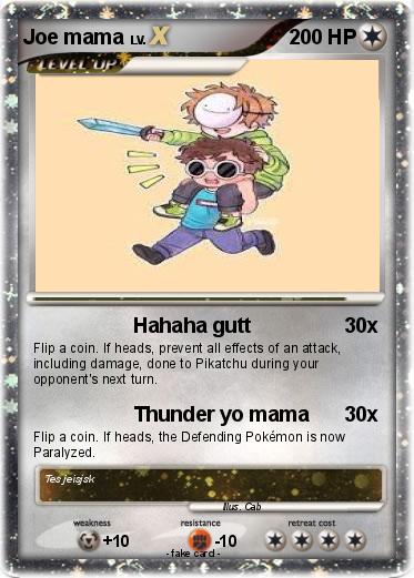 Pokemon Joe mama