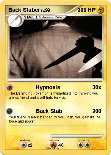 Pokemon Back Staber
