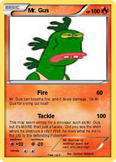 Pokemon Mr. Gus