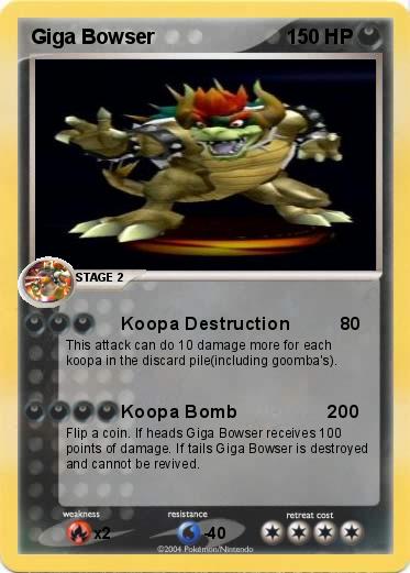 Pokemon Giga Bowser 