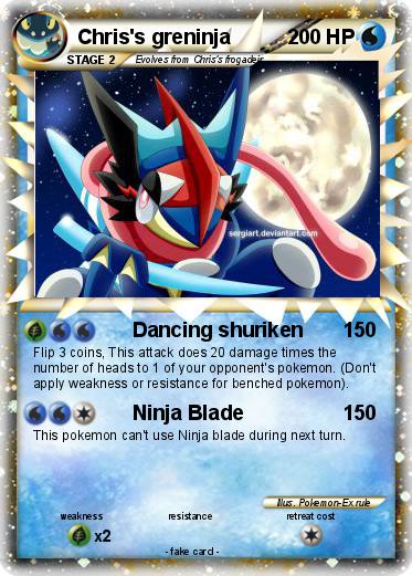 Pokemon Chris's greninja