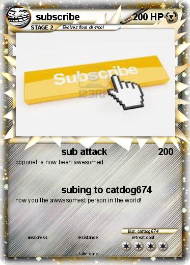 Pokemon subscribe