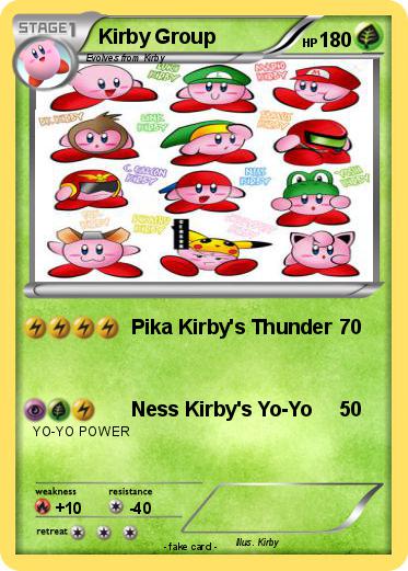 Pokemon Kirby Group