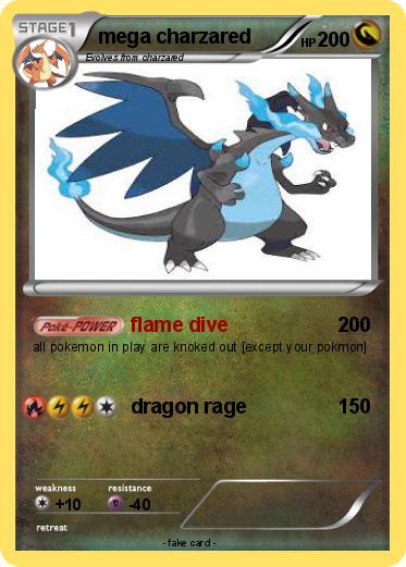 Pokemon mega charzared