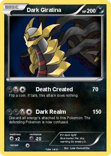 Pokemon Dark Giratina