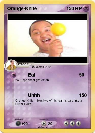Pokemon Orange-Knife