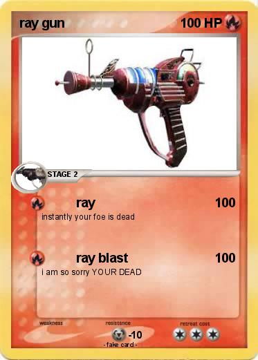 Pokemon ray gun