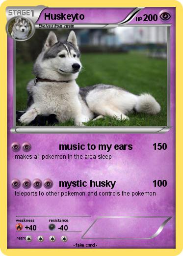Pokemon Huskeyto