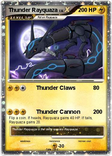 Pokemon Thunder Rayquaza