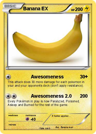 Pokemon Banana EX