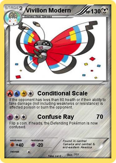 Pokemon Vivillon Modern