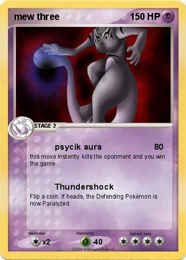 Pokemon mew three