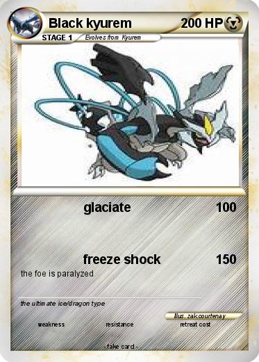 Pokemon Black kyurem