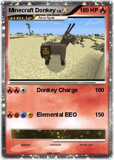 Pokemon Minecraft Donkey