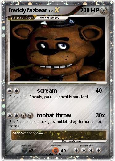 Pokemon freddy fazbear